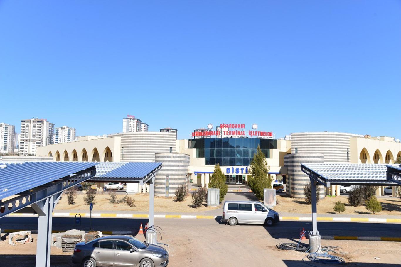 Diyarbakır otogarı Güneş Enerjisi Sistemine geçiyor Diyarbakır otogarı Güneş Enerjisi Sistemine geçiyor